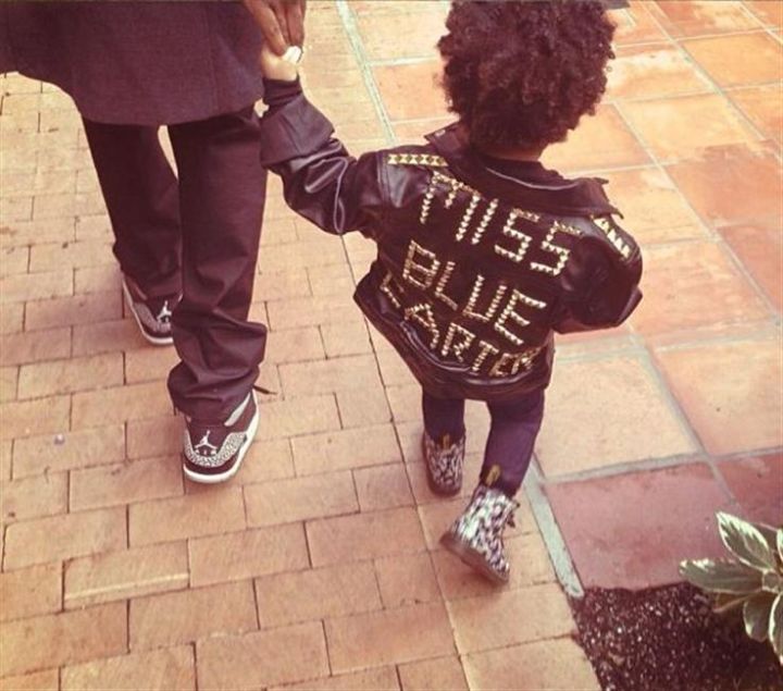 Jay-Z and Blue Ivy