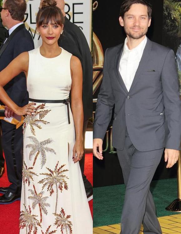Tobey Maguire & Rashida Jones