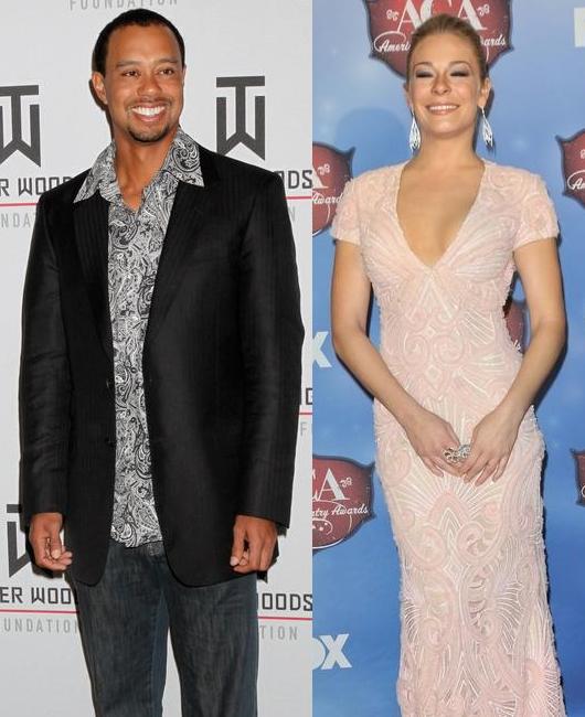Tiger Woods & LeAnn Rimes