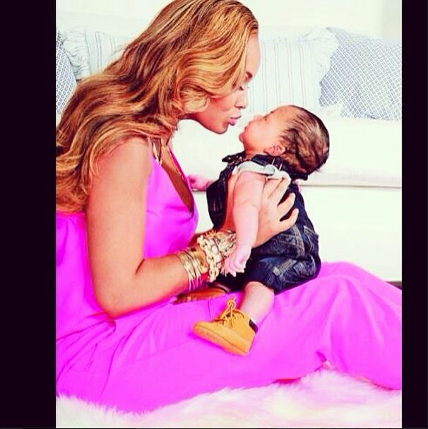 Carl Leo Crawford is the son of Evelyn Lozada and Carl Crawford