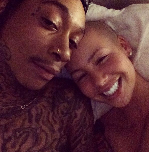 Wiz Kahlifa and Amber Rose