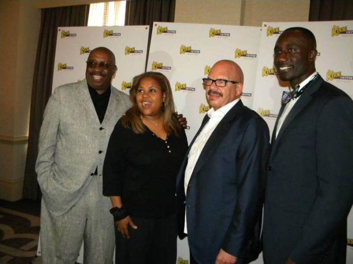 Tom, Sybil and J. Anthony Brown with the Mayor Tony Yarber of Jackson, MS.