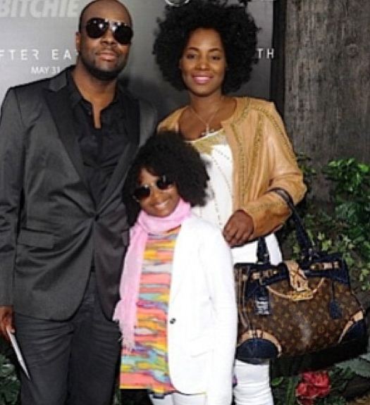 Wyclef Jean and Claudette