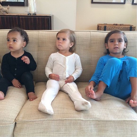 North West, Penelope and Mason Disick are all cousins.