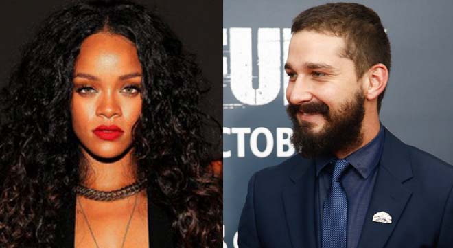 Rihanna and Shia LeBouf