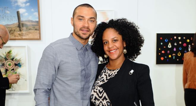 Jesse Williams and Aryn Drake-Lee