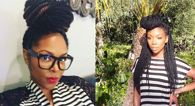 Keisha Epps and Brandy