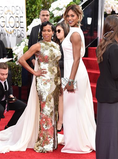 Regina King and Laverne Cox