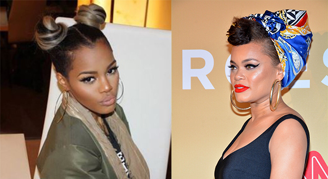 Teyana Taylor and Audra Day