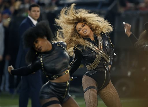 Beyonce at Super Bowl 50