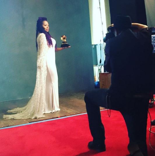 Lalah Hathaway is the first person to win a Grammy back to back in the best traditional R&B Performance category