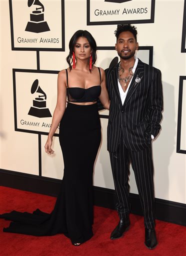 Miguel and his fiance Nazanin