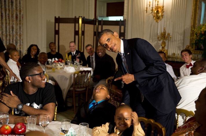 #ObamaAndKids