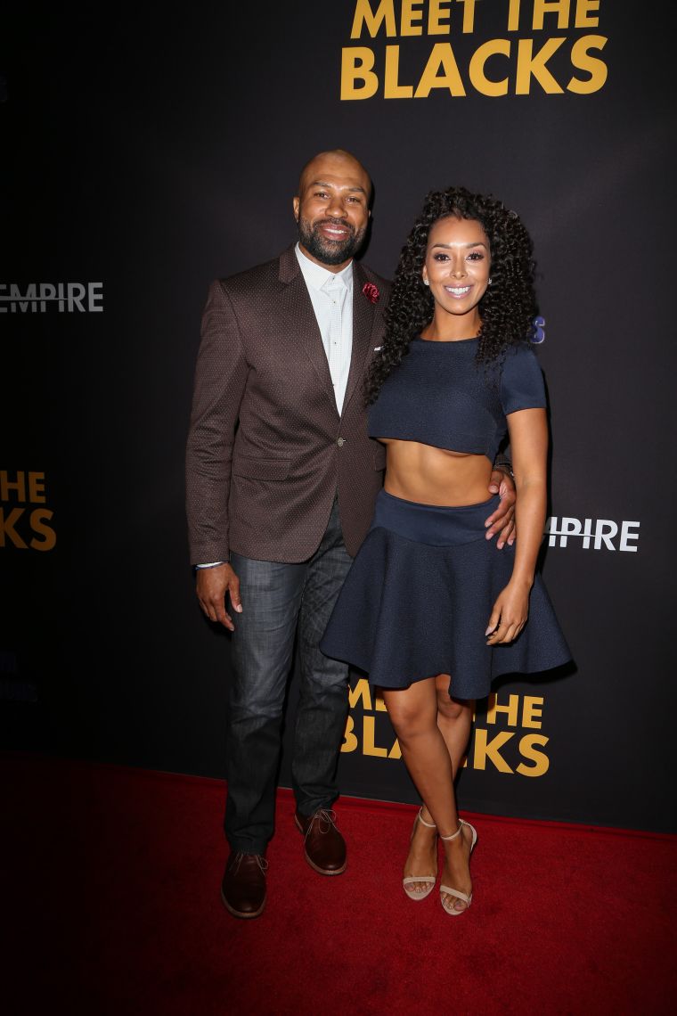 Derek Fisher and Gloria Govan