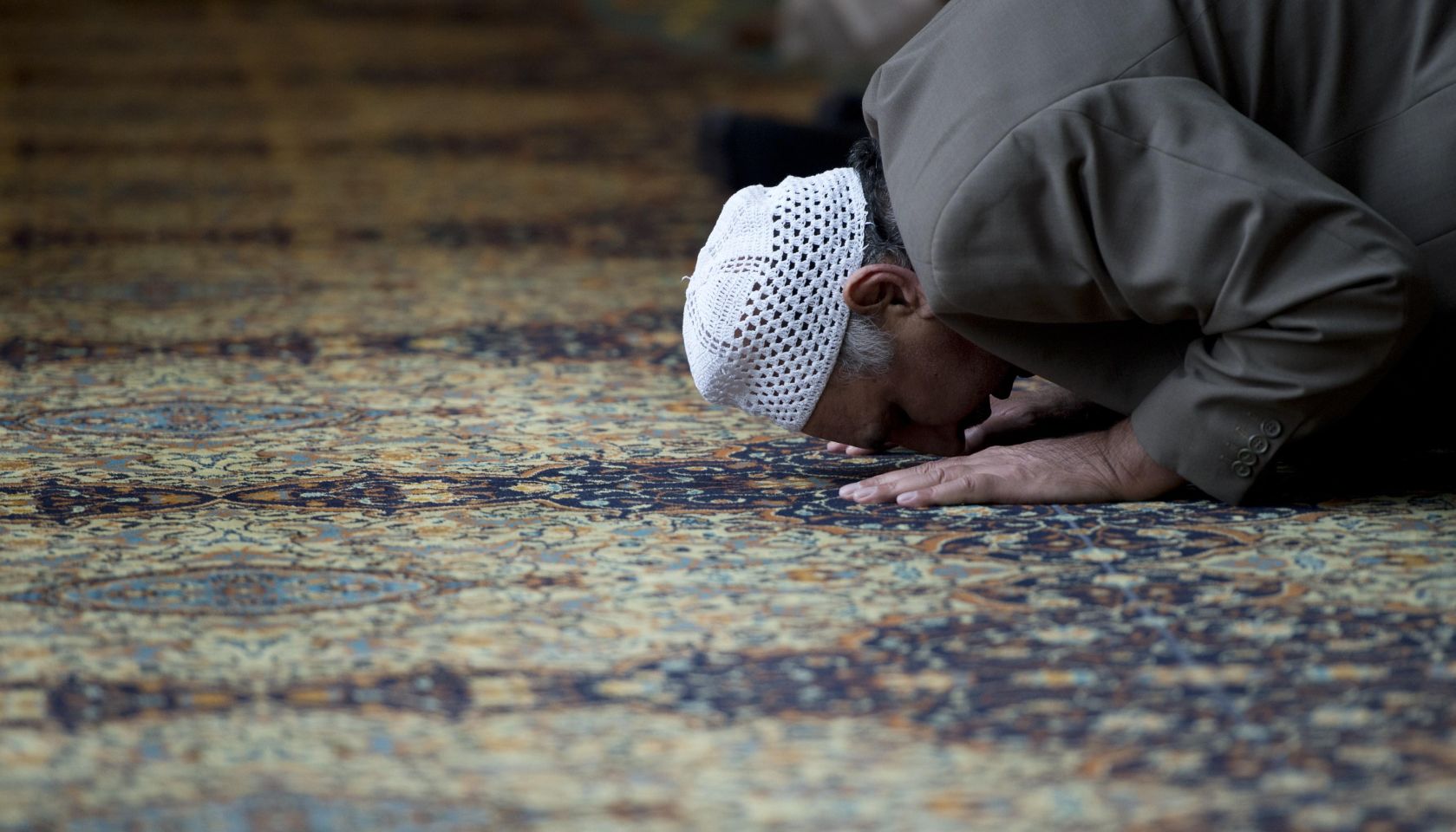 Muslim Man praying