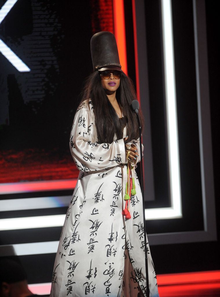 Erykah Badu is here for Black Girls Rock!