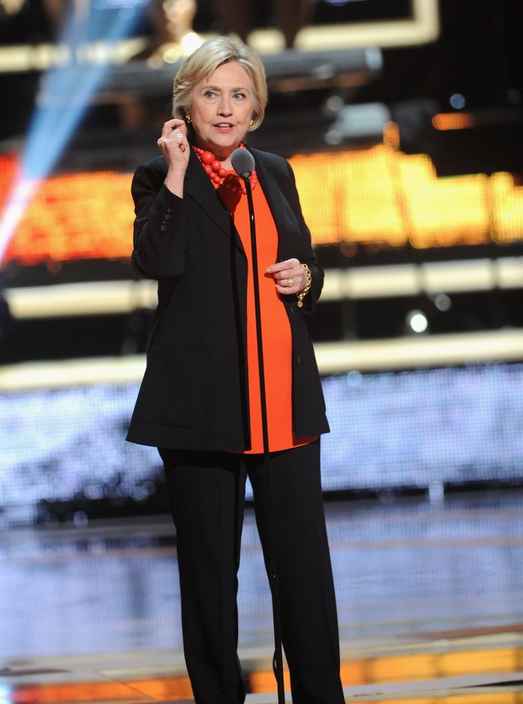 Hillary Clinton came to recognize Beverly Bond, founder of Black Girls Rock!