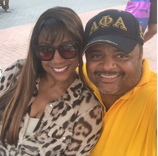Good Times' Ber'nadette Stanis and Roland are all smiles for the camera.