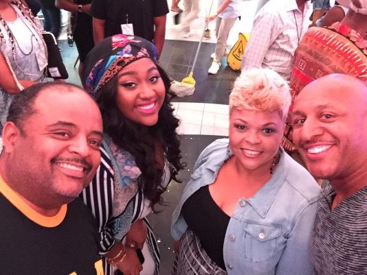 Roland Martin, Jazmine Sullivan, Tamela Mann and Brian Courtney Wilson