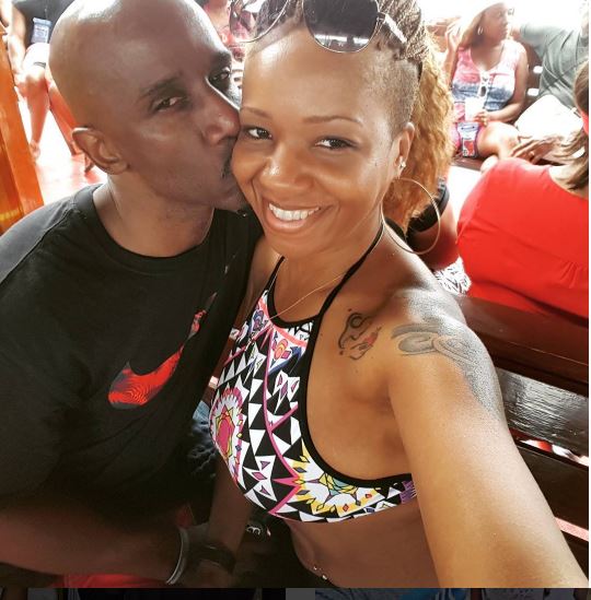 Damon Williams and his wife Juanita share a cute moment