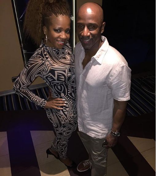 Damon Williams and his Juanita looking good.