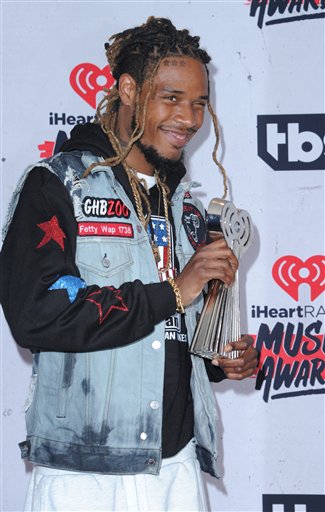 Fetty Wap won the award for Best New Artist