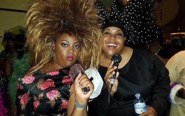 Sherri Shepherd and Sybil Wilkes as Patti Labelle and Tina Turner