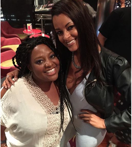 Sherri Shepherd and Claudia Jordan