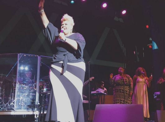 Tamela Mann at the Dennys Gospel Explosion