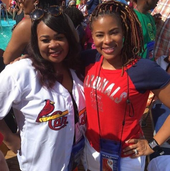 Patricia Moore repping St. Louis