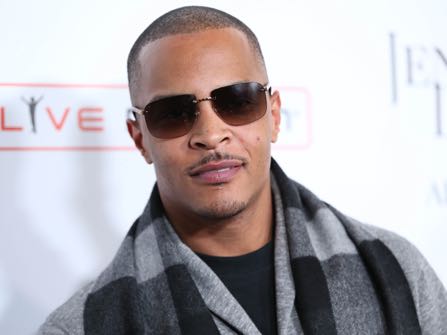 FILE- In this Jan. 20, 2016, file photo, T.I. arrives at the grand opening of "Jennifer Lopez: All I Have" show at Planet Hollywood Resort & Casino in Las Vegas. According to authorities several people were shot at a T.I concert in New York, Wednesday, May 25, 2016. (Photo by Omar Vega/Invision/AP, File)
