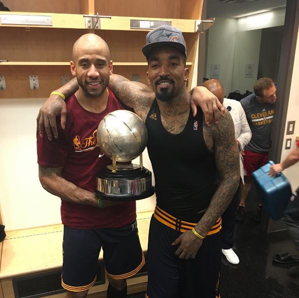 Dahntay Jones and JR Smith