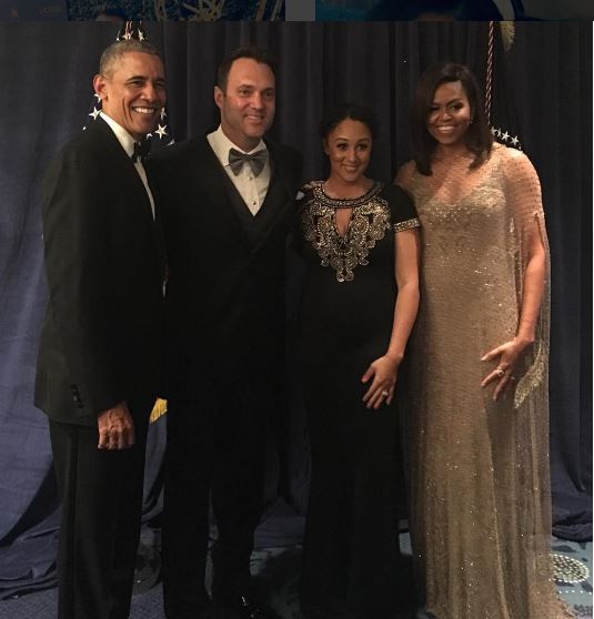 Tamera Mowry Housley and The Obamas