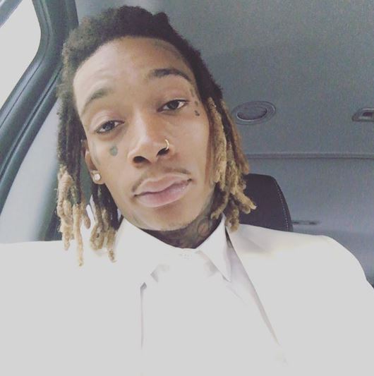 Wiz Khalifa on his way to the MET