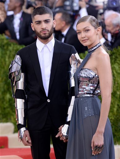Zayn Malik and Gigi Hadid