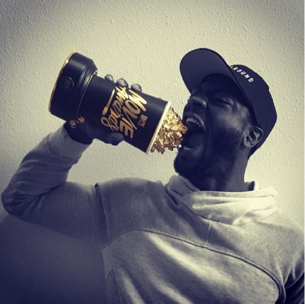 Look what finally came in the mail 😎 #mtvmovieawards2016 💥+🌽! #straightouttacompton