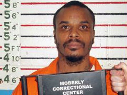 FILE - This undated booking photo released by Missouri Department of Corrections shows Carlin Q. Williams. A person who has seen a sealed document says DNA test results show that Williams, currently a Colorado inmate, is not Prince's son and therefore not entitled to inherit a fortune worth up to $300 million.  (Missouri Department of Corrections via AP, File)