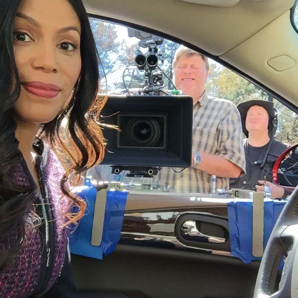 'Member that time I almost knocked a bajillion dollar camera off the car? Really? Yeah, me neither! #Greenleaf Episode 2 comin atcha!