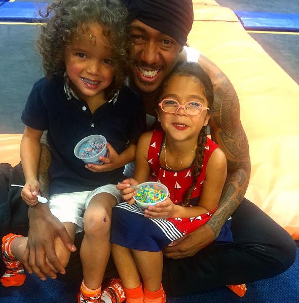 Sky Zone and Ice Cream! Best Fathers Day Ever!! Photo credit @mariahcarey