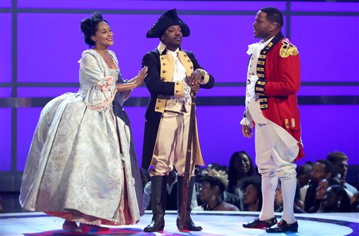 Tracee Ellis Ross, Anthony Hamilton and Anthony Anderson