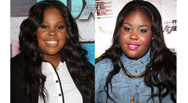 Amber Riley and Raven Goodwin