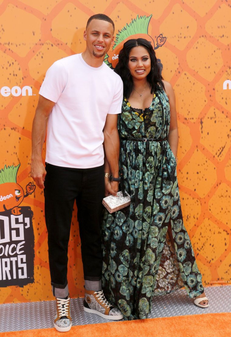 Ayesha and Stephen Curry