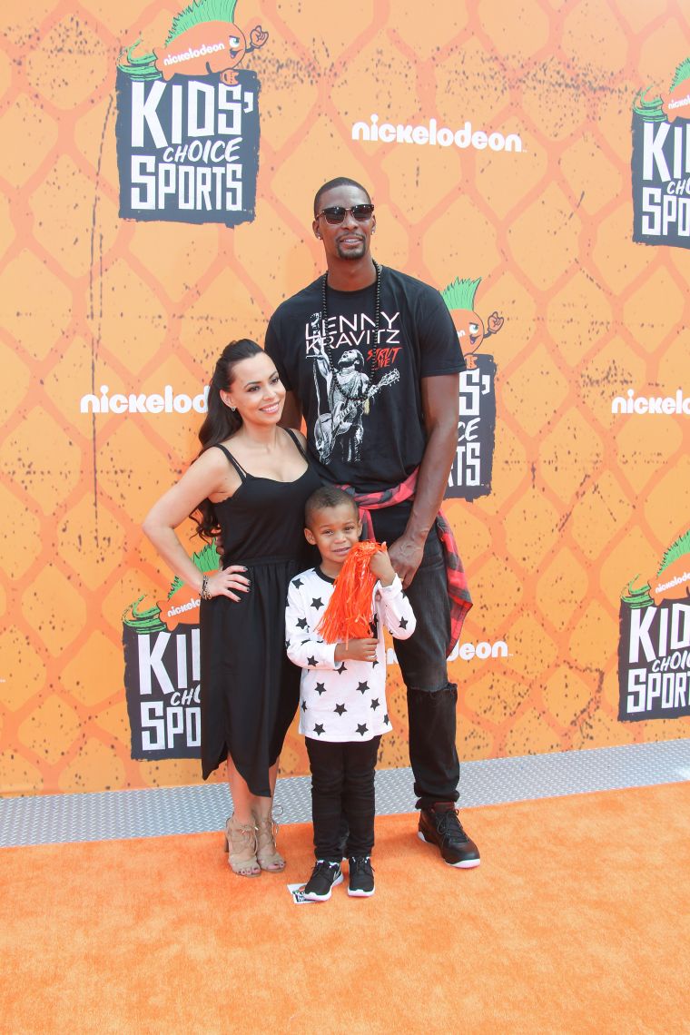 Adrienne, Chris and their oldest son Jackson Bosh