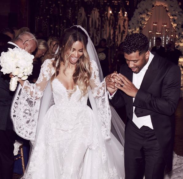 Ciara and Russell Wilson got married.