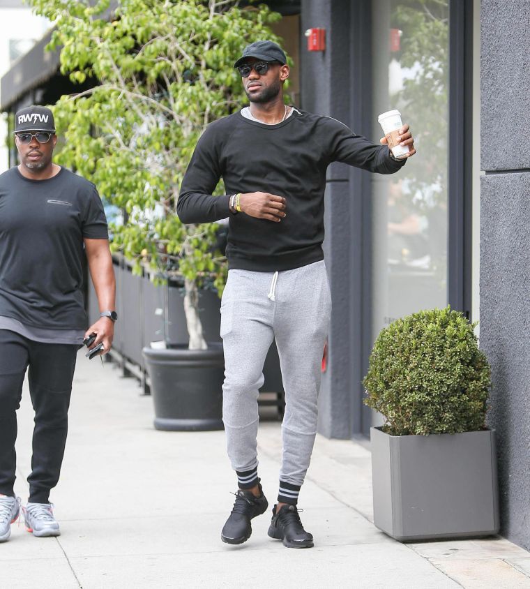 LeBron James in LA