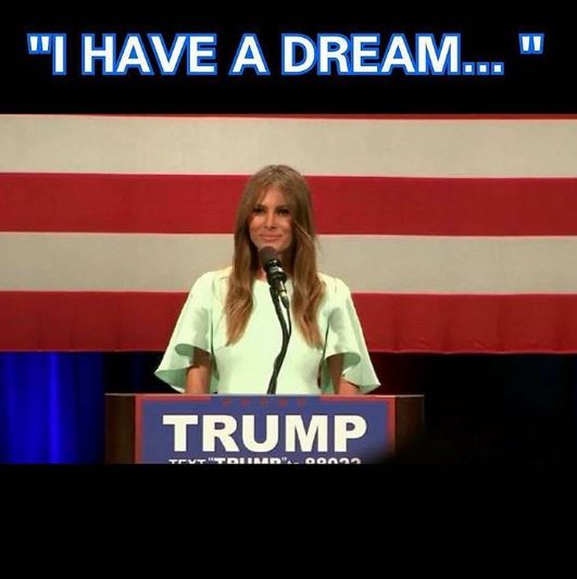 FUNNY! The Best Memes & Tweets About Melania Trump's Speech
