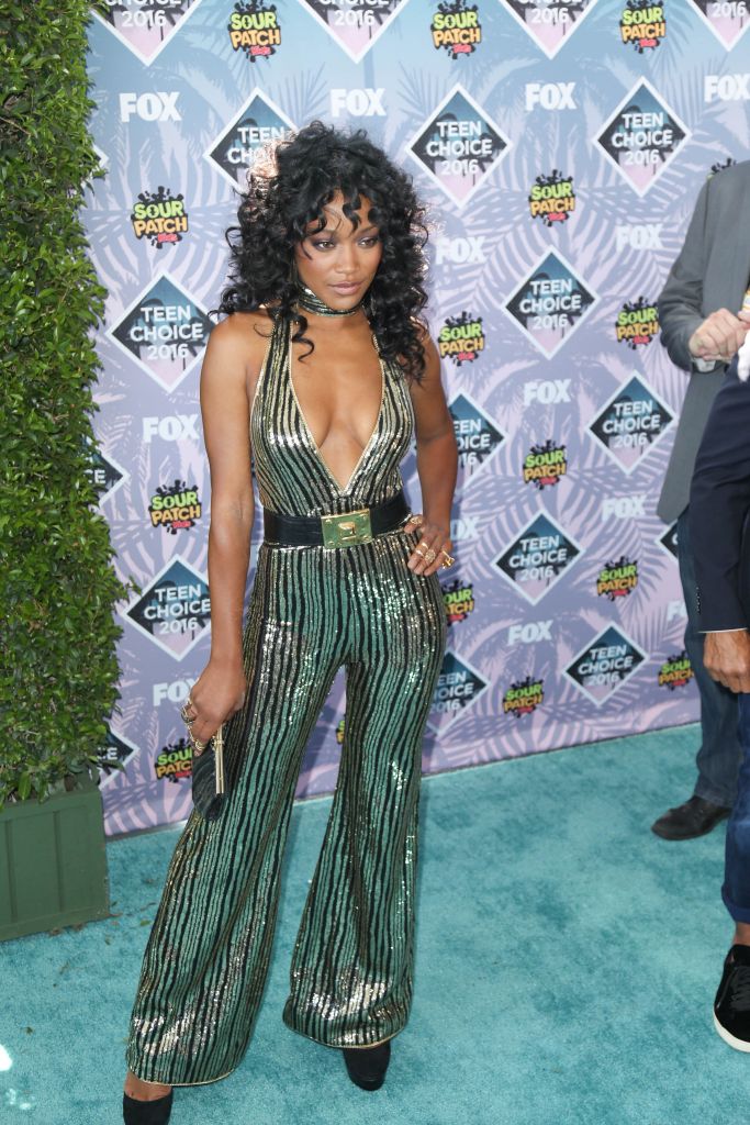 07/31/2016 - Keke Palmer - 2016 Teen Choice Awards - Arrivals - The Forum, 3900 W. Manchester Boulevard - Inglewood, CA, USA - Keywords: Vertical, Teen Choice Awards 2016 Arrivals, Red Carpet Event, Award, Celebration, Social Event, Television Show, Arts Culture and Entertainment, Attending, Fox Network, Annual Teen Choice Awards, Person, Person, Celebrity, Celebrities, multi-purpose indoor arena, California Orientation: Portrait Face Count: 1 - False - Photo Credit: Guillermo Proano / PR Photos - Contact (1-866-551-7827) - Portrait Face Count: 1