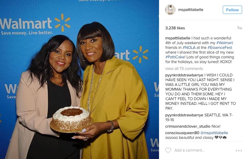 Look Patti Labelle Unveils New Cakes Cobblers Black America Web