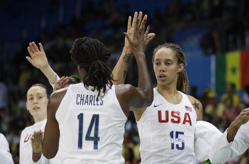 Tina Charles and Brittney Griner