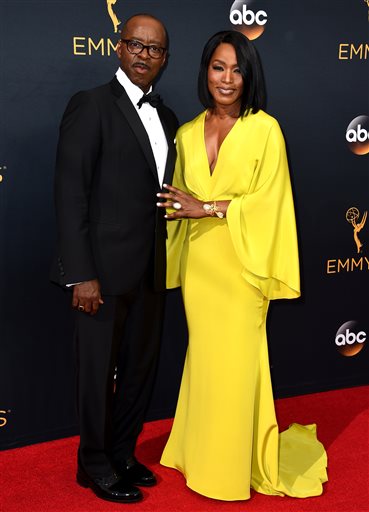 Angela Bassett and Courtney B. Vance supported each other on their respective red carpets all year.
